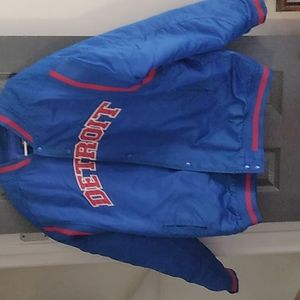 Old school Pistons varsity coat